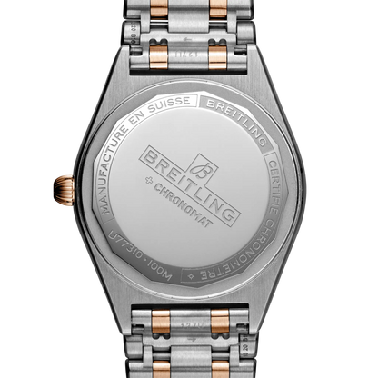 Chronomat 32 Stainless steel & 18k red gold (gem-set) 32 mm U77310591A2U1 fourth view