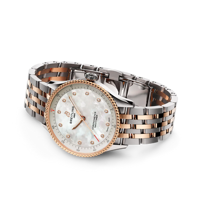Navitimer 32 Stainless steel & 18k red gold 32 mm U77320E61A1U1 third view