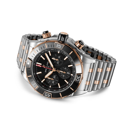 Super Chronomat B01 44 Stainless steel & 18k red gold 44 mm UB0136251B1U1 third view