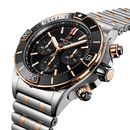 Super Chronomat B01 44 Stainless steel & 18k red gold 44 mm UB0136251B1U1 second view