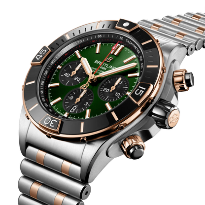 Super Chronomat B01 44 Stainless steel & 18k red gold 44 mm UB0136251L1U1 second view