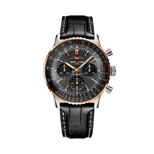 Navitimer B01 Chronograph 43 Limited Edition Stainless steel & 18k red gold 43 mm UB01384A1B1P1 main view
