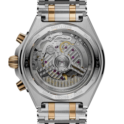 Chronomat B01 Chronograph 42 Stainless steel & 18k red gold 42 mm UB0158101B1U1 fourth view