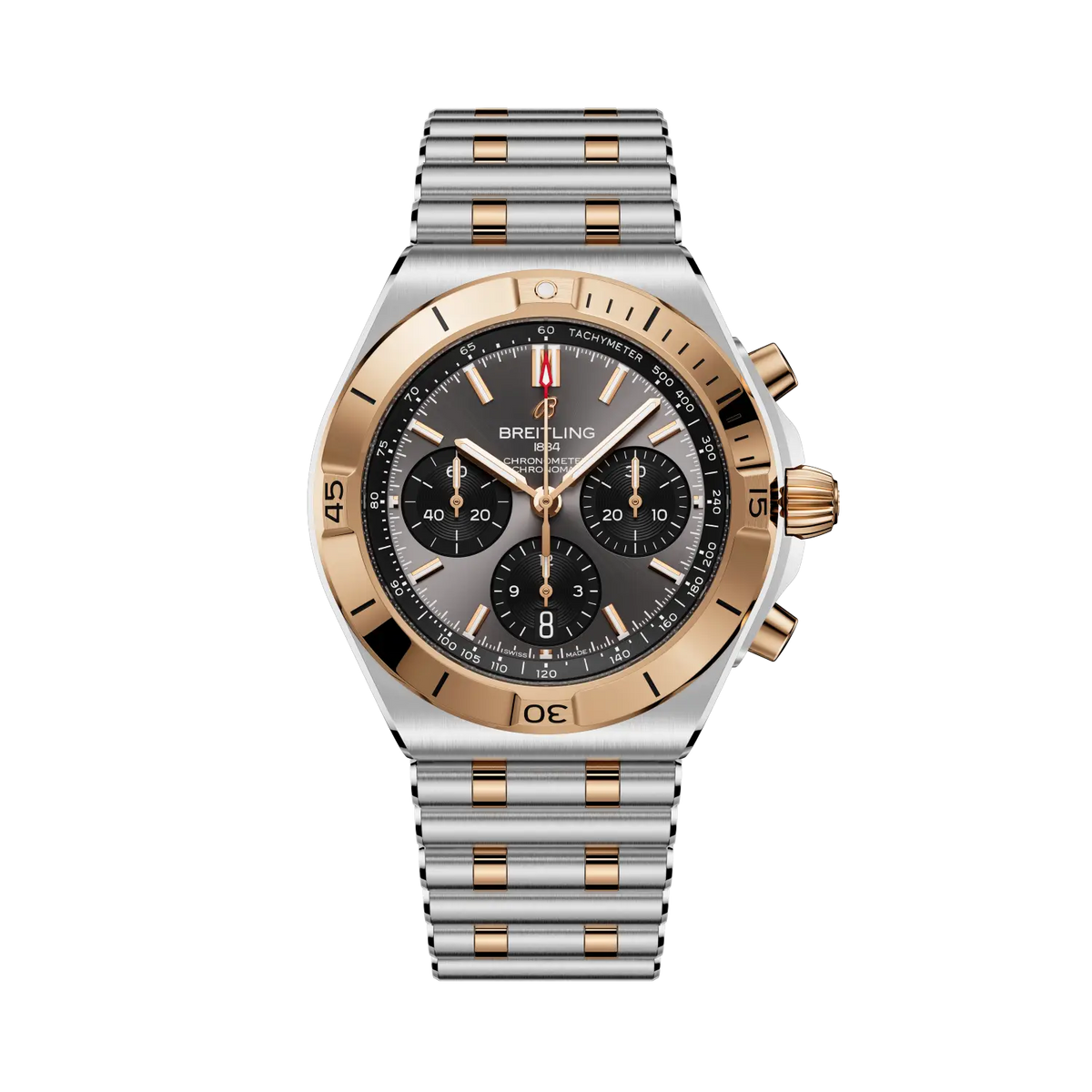 Chronomat B01 Chronograph 42 Stainless steel & 18k red gold 42 mm UB0158101B1U1 main view