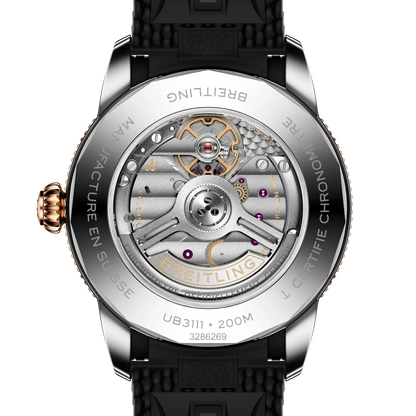 Superocean Heritage B31 Automatic 42 Stainless steel & 18k red gold 42 mm UB3111241B1S1 third view