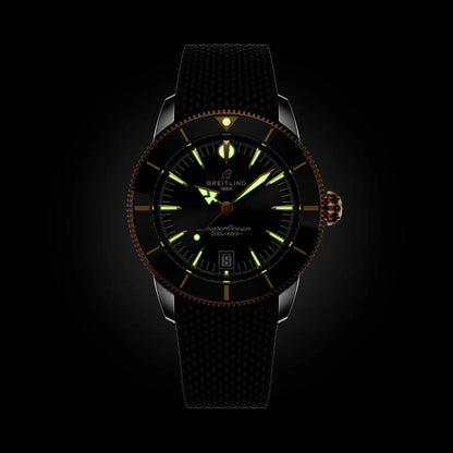 Superocean Heritage B31 Automatic 42 Stainless steel & 18k red gold 42 mm UB3111241B1S1 fourth view
