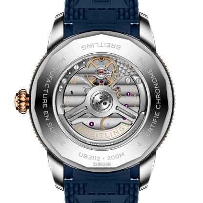 Superocean Heritage B31 Automatic 44 Stainless steel & 18k red gold 44 mm UB3112161C1S1 third view