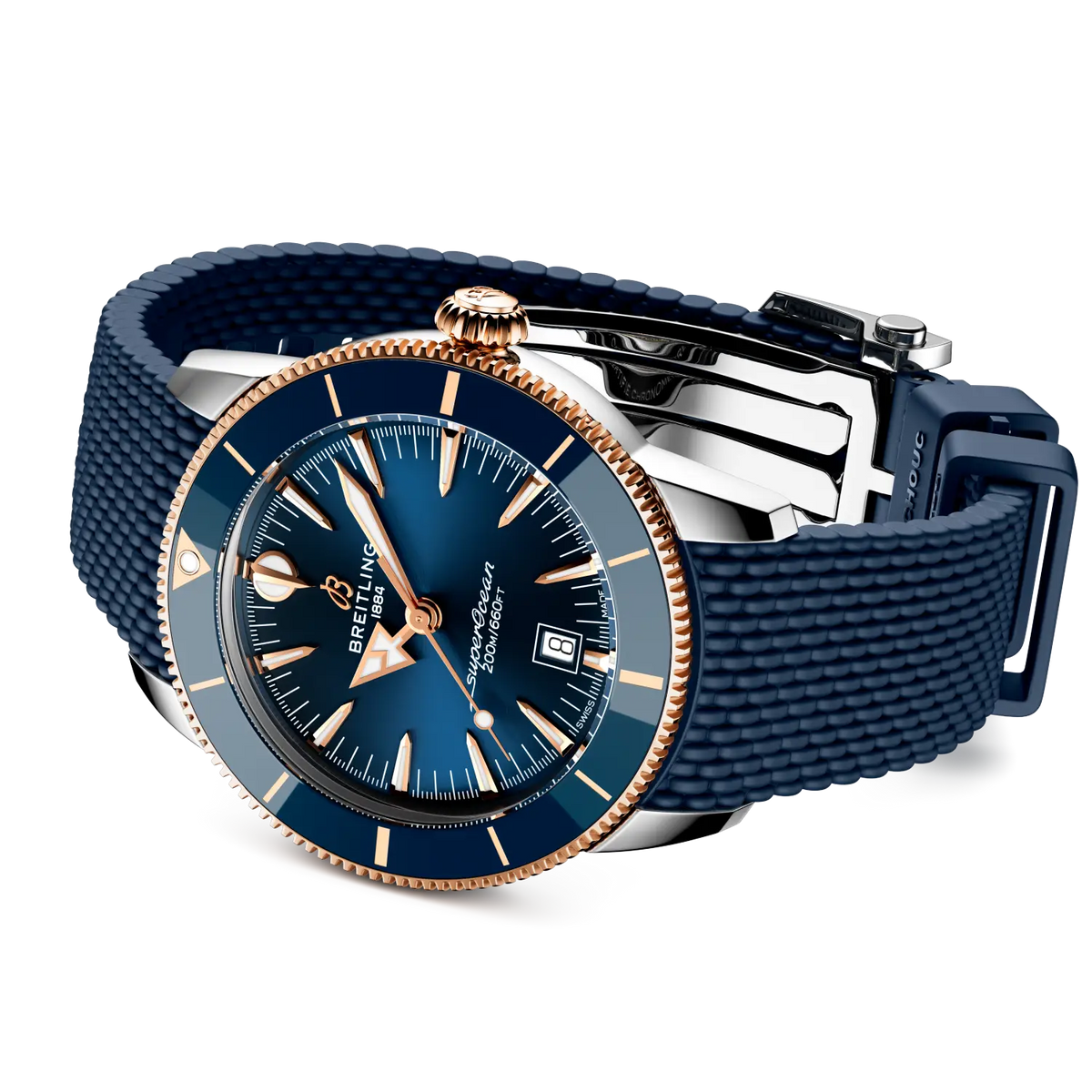 Superocean Heritage B31 Automatic 44 Stainless steel & 18k red gold 44 mm UB3112161C1S1 second view