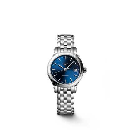 Flagship Classic 26.00 mm Sunray blue Stainless steel L42744926 L4.274.4.92.6 front view