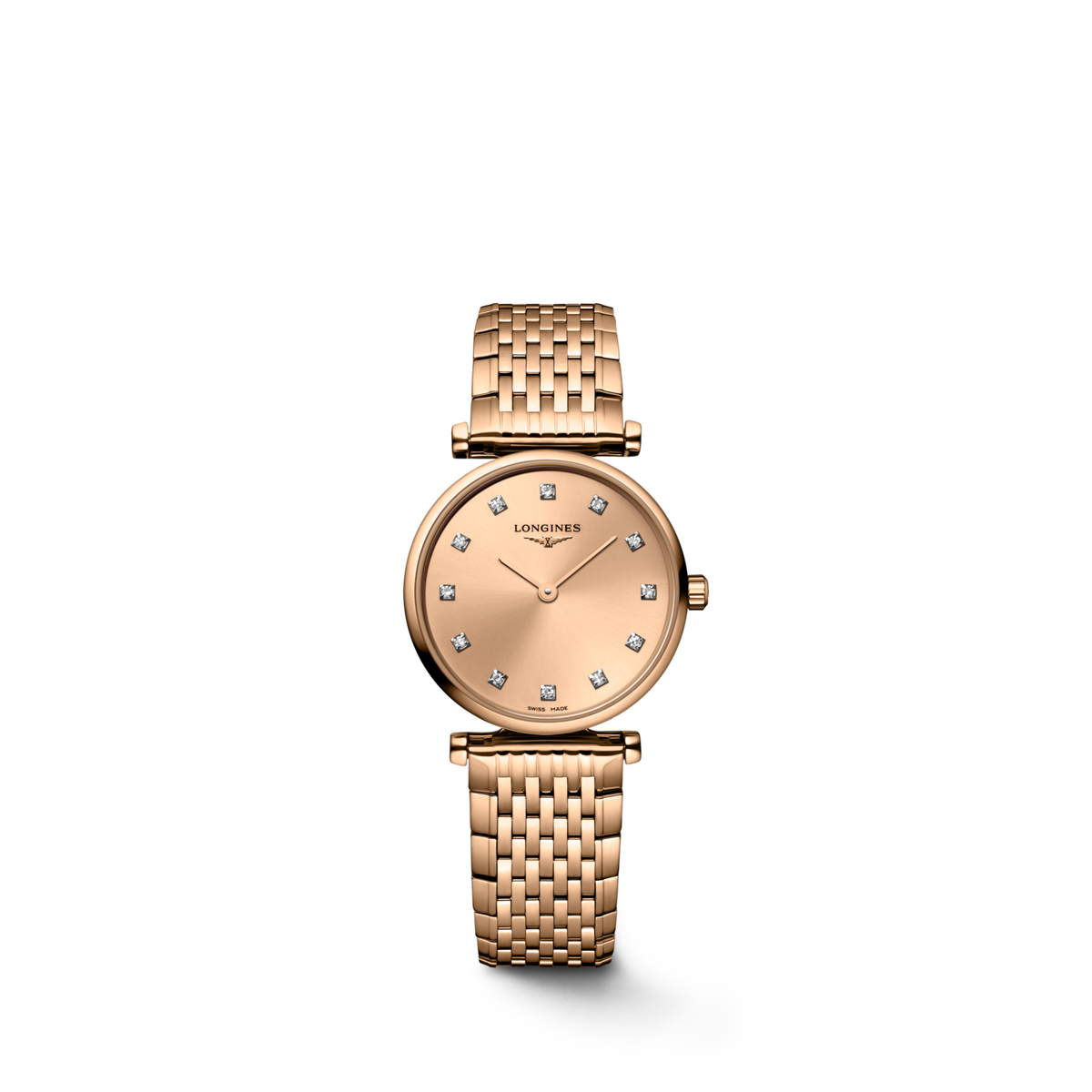 La Grande Classique De Longines 24.00 mm Red Red PVD coating L4209190E L4.209.1.90.E front view