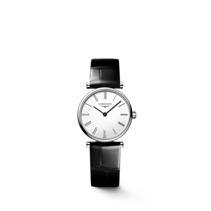 La Grande Classique De Longines 24.00 mm White Stainless steel L4209411B L4.209.4.11.B front view
