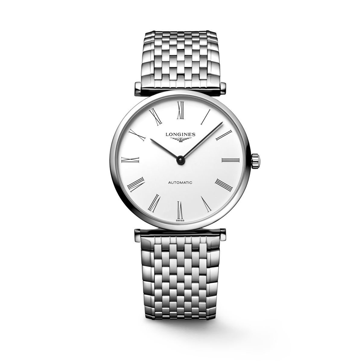 La Grande Classique De Longines 36.00 mm White Stainless steel L49084116 L4.908.4.11.6 front view