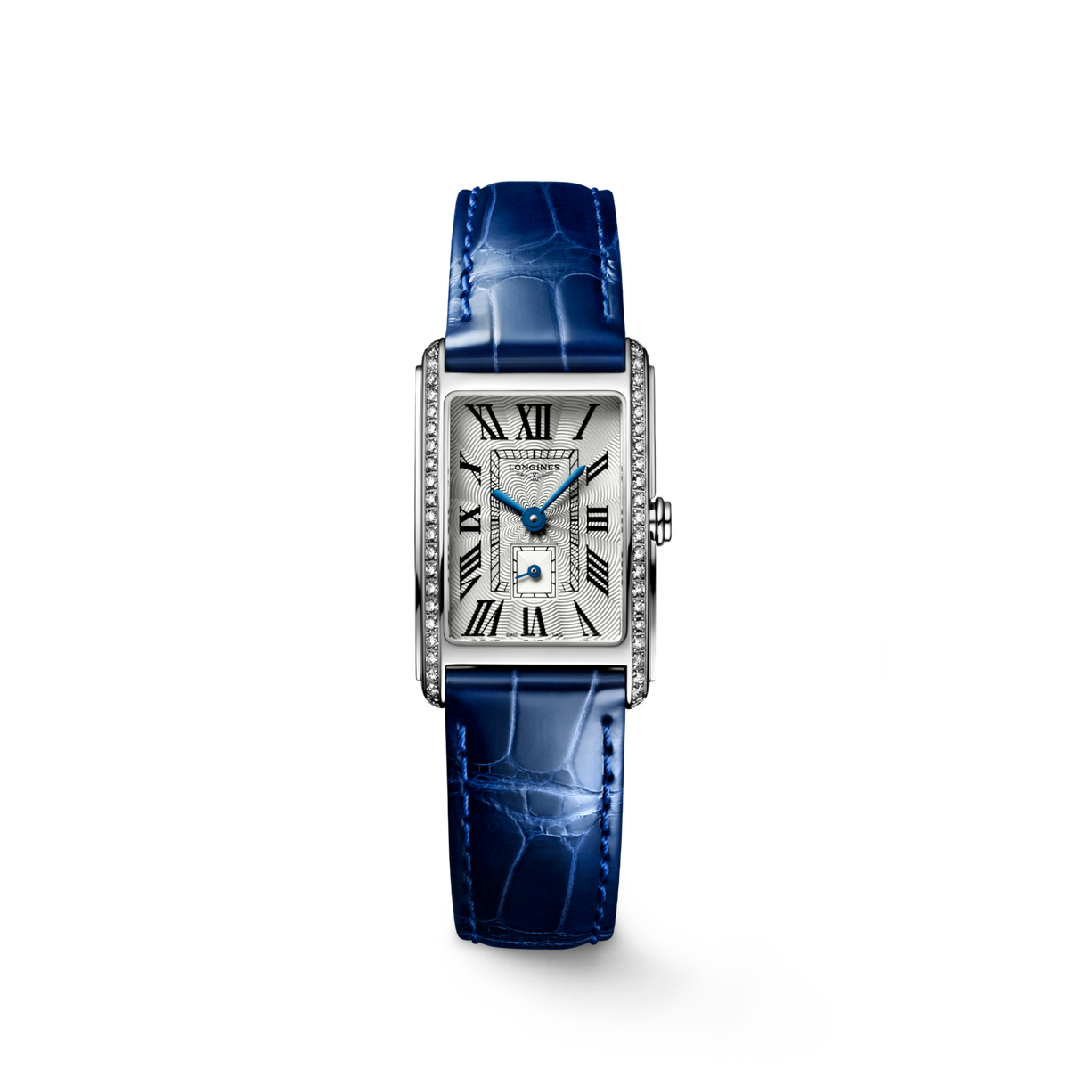 Longines Dolcevita 20.80 X 32.00 mm Silver "flinqué" Stainless steel L52550717 L5.255.0.71.7 front view