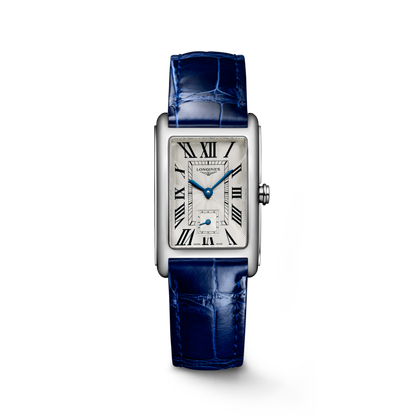 Longines Dolcevita 23.30 X 37.00 mm Silver "flinqué" Stainless steel L55124717 L5.512.4.71.7 front view