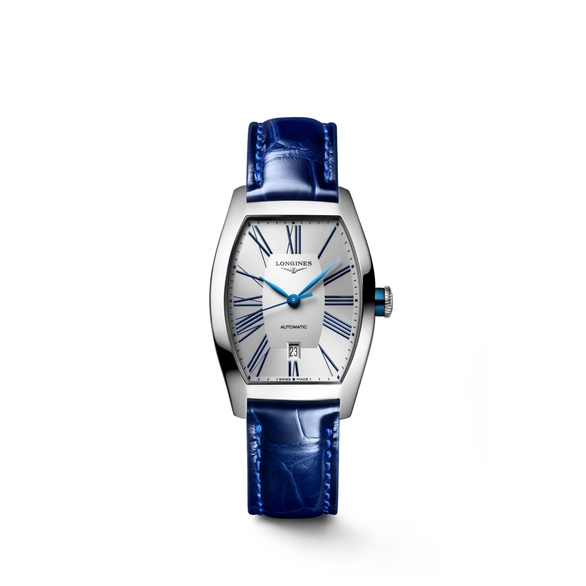 Longines Evidenza 26.00 X 30.60 mm Opaline Ivory Stainless steel L21424702 L2.142.4.70.2 front view