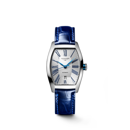 Longines Evidenza 26.00 X 30.60 mm Opaline Ivory Stainless steel L21424702 L2.142.4.70.2 front view