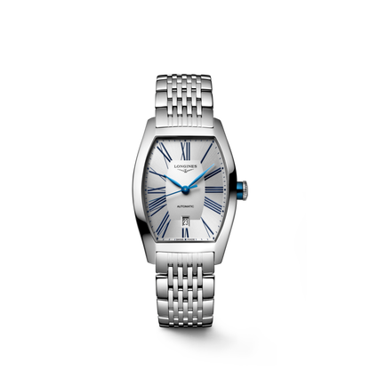 Longines Evidenza 26.00 X 30.60 mm Opaline Ivory Stainless steel L21424706 L2.142.4.70.6 front view