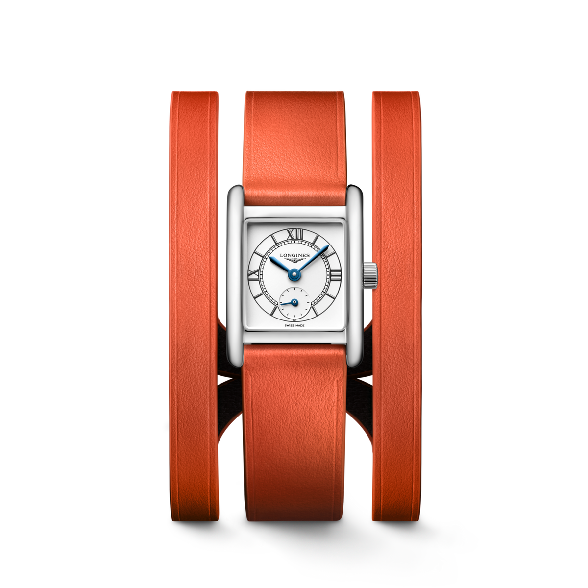 Longines Mini Dolcevita 21.50 X 29.00 mm Opaline Ivory Stainless steel L52004758 L5.200.4.75.8 front view