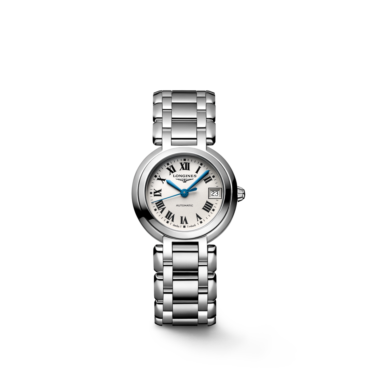 Longines Primaluna 26.50 mm Opaline Ivory Stainless steel L81114716 L8.111.4.71.6 front view