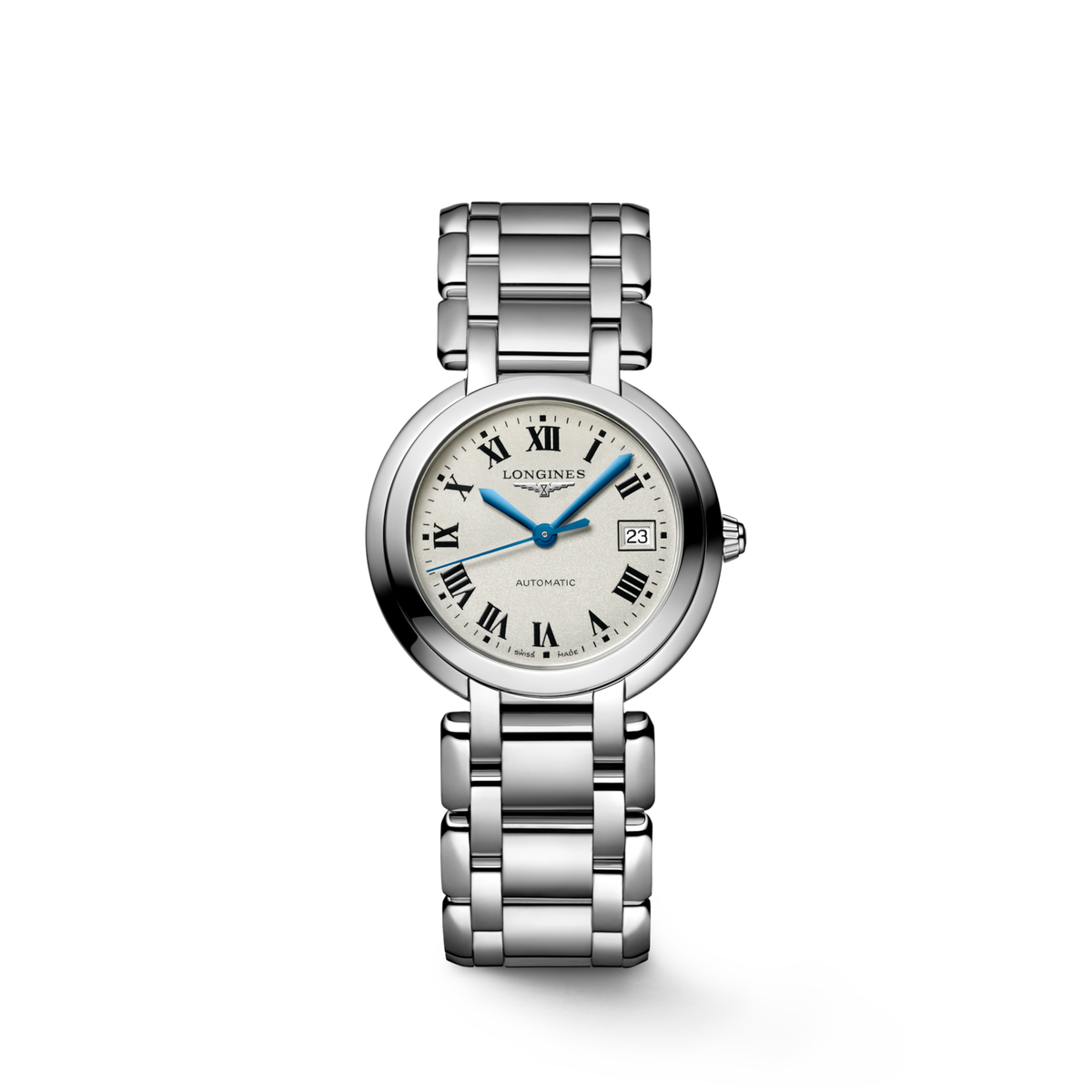 Longines Primaluna 30.00 mm Opaline Ivory Stainless steel L81134716 L8.113.4.71.6 front view