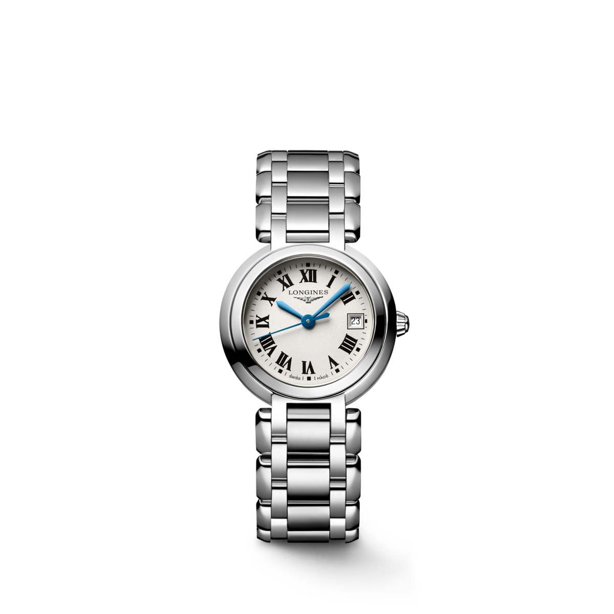 Longines Primaluna 26.50 mm Opaline Ivory Stainless steel L81204716 L8.120.4.71.6 front view
