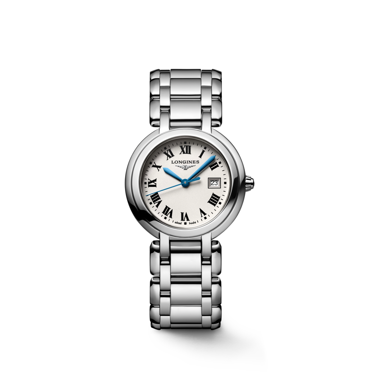 Longines Primaluna 30.00 mm Opaline Ivory Stainless steel L81224716 L8.122.4.71.6 front view