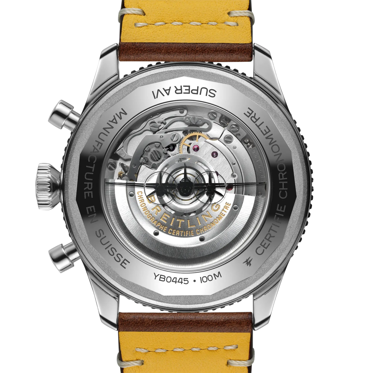 Super AVI B04 Chronograph GMT 46 Mosquito Stainless steel 46 mm YB04451A1B1X1 fourth view