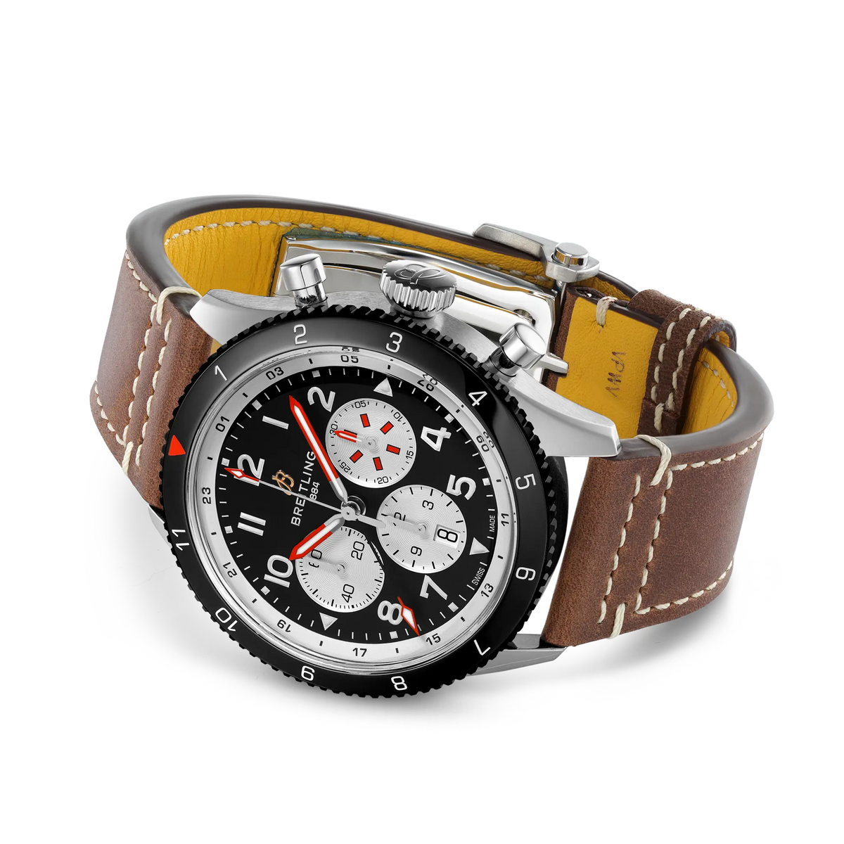 Super AVI B04 Chronograph GMT 46 Mosquito Stainless steel 46 mm YB04451A1B1X1 third view