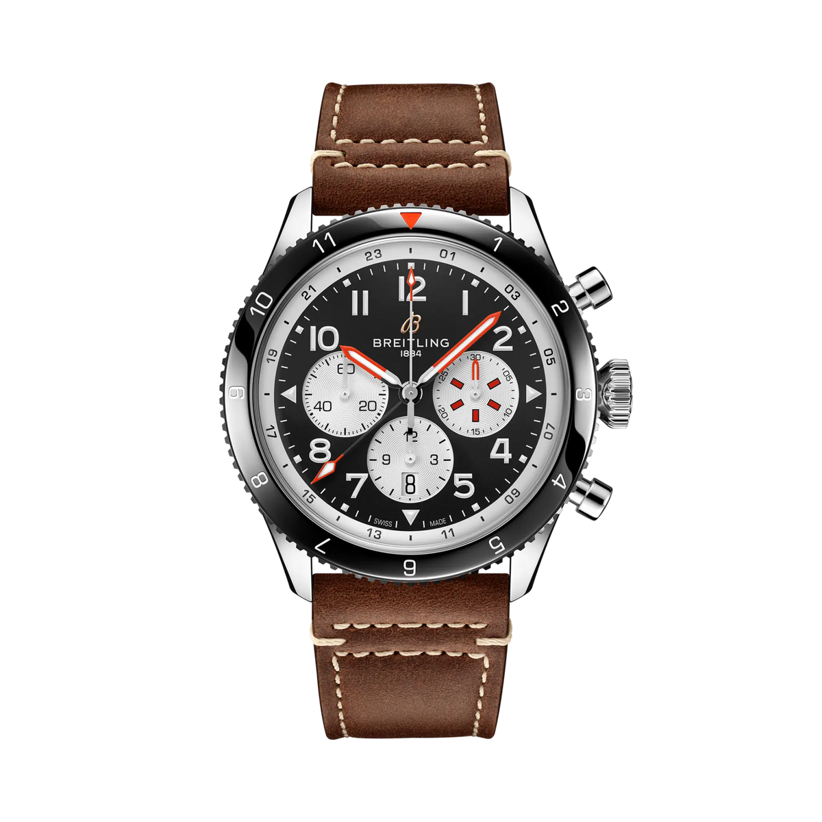 Super AVI B04 Chronograph GMT 46 Mosquito Stainless steel 46 mm YB04451A1B1X1 main view