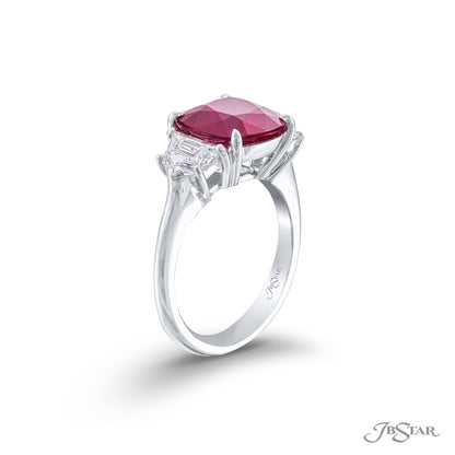 JB Star Natural Ruby & Diamond Ring