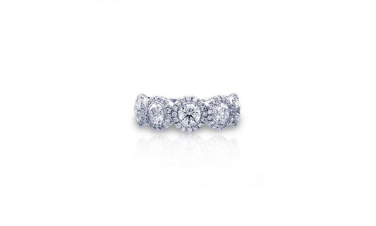 JB Star Platinum Diamond Fashion Ring - WDS-2004/88203