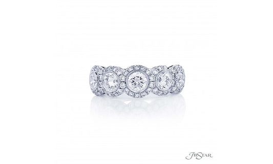 JB Star Round Diamond Band