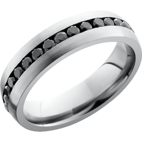 Lashbrook Grey Titanium 6mm Men's Wedding Band