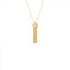 ROBERTO COIN 18K PRINCESS TASSEL PENDANT ON 33'' CHAIN W. DIAMOND ACCENT - 18K YELLOW GOLD