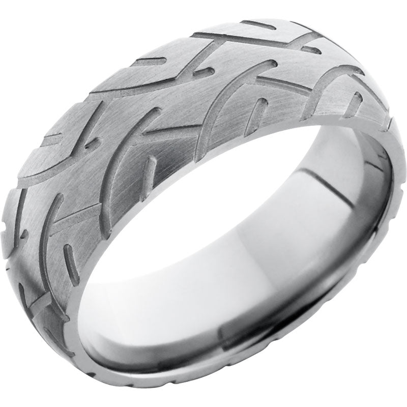 Lashbrook Titanium 8mm Men's Wedding Band