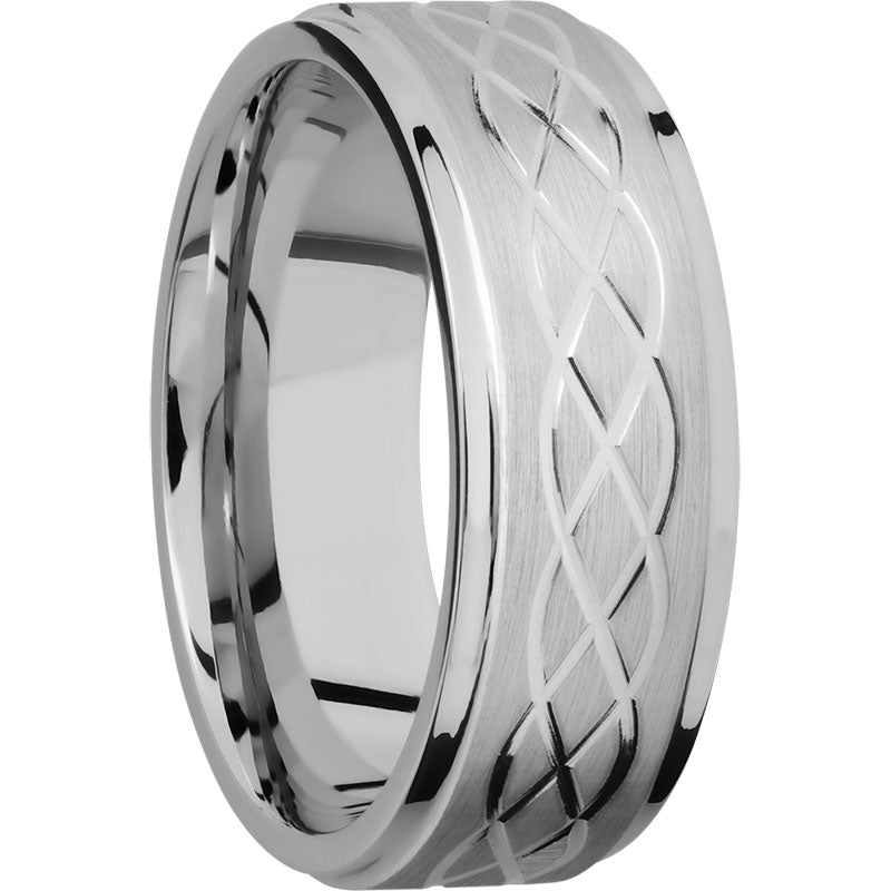 Lashbrook Titanium 8mm Men's Wedding Band