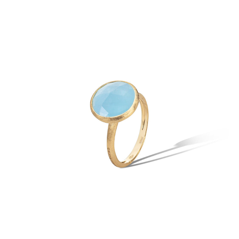 Marco Bicego Jaipur Color Collection 18K Yellow Gold Gemstone Medium Stackable Ring