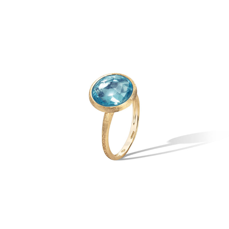 Marco Bicego Jaipur Color Collection 18K Yellow Gold Gemstone Medium Stackable Ring