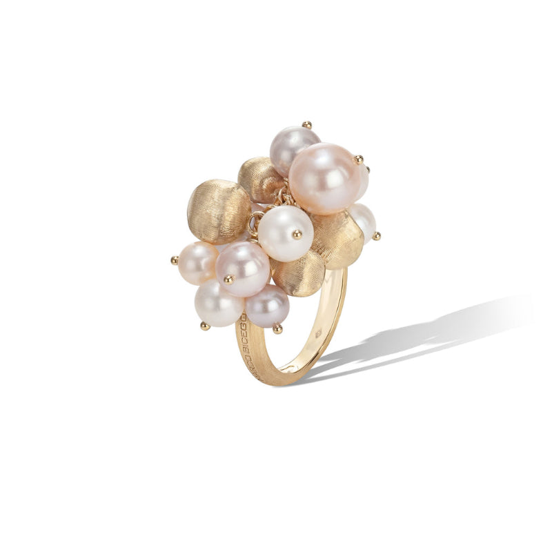 Marco Bicego Africa Pearl Collection 18K Yellow Gold and Pearl Ring
