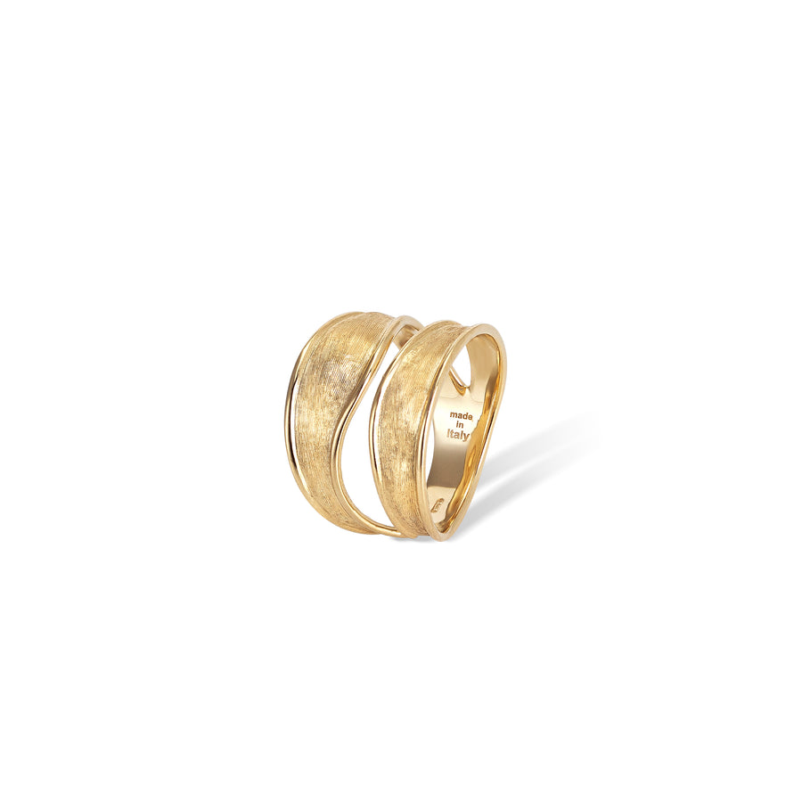 Marco Bicego Lunaria Collection 18K Yellow Gold Split Ring