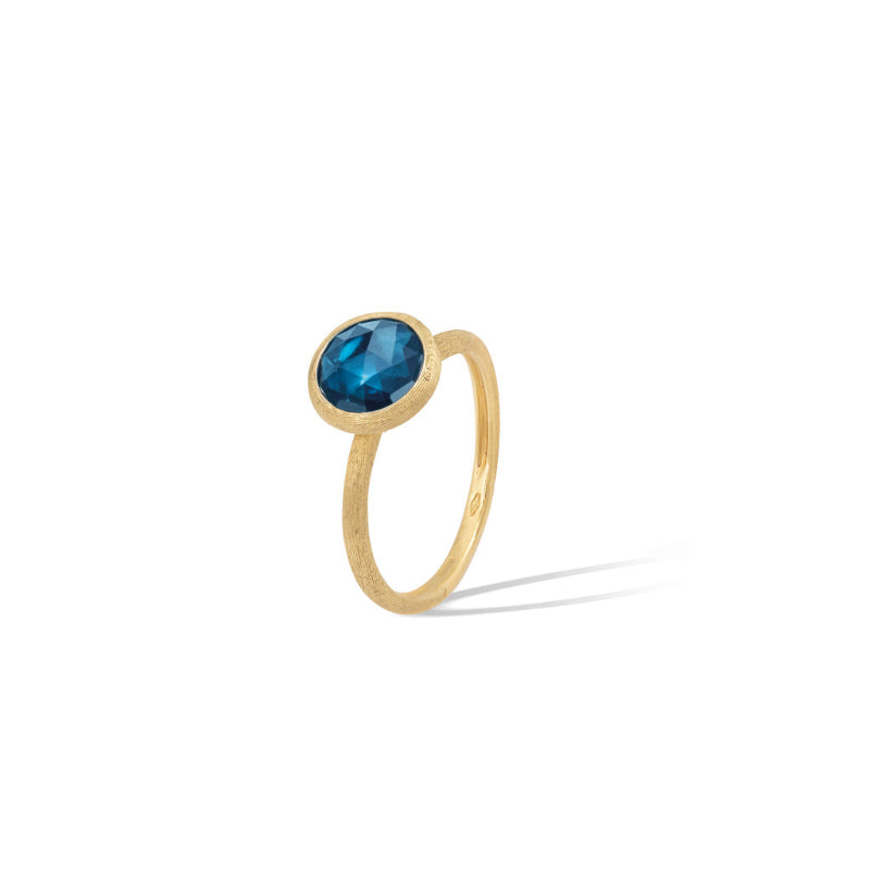 Marco Bicego Jaipur Color Collection 18K Yellow Gold Gemstone Stackable Ring