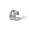 Marco Bicego Masai Collection 18K White Gold and Diamond Five Strand Ring