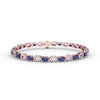 Fana Interchanging Sapphire and Diamond Bracelet