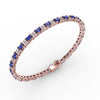 Fana Alternating Sapphire and Diamond Bracelet