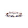 Fana Love Knot Sapphire and Diamond Bracelet