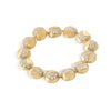 Marco Bicego Africa Collection 18K Yellow Gold and Diamond Large Bead Bracelet