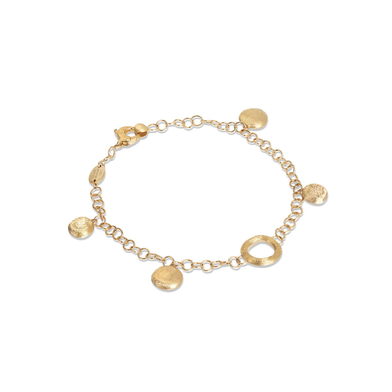 Marco Bicego Jaipur Collection 18K Yellow Gold Charm Bracelet