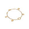 Marco Bicego Jaipur Collection 18K Yellow Gold Charm Bracelet