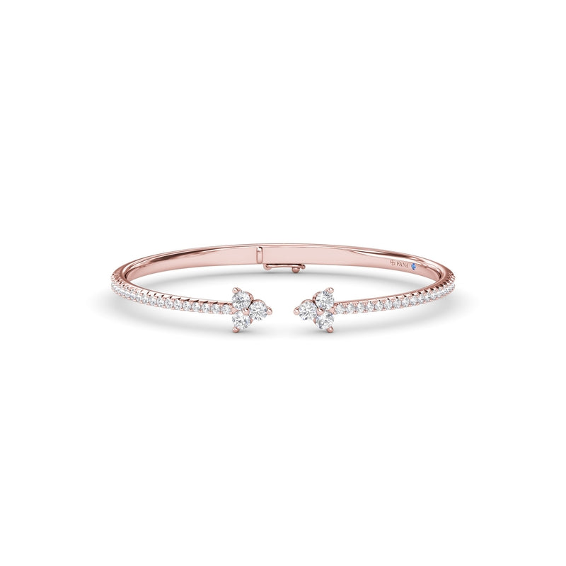 Fana Diamond Trio Bangle