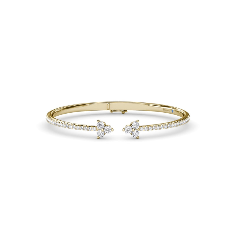 Fana Diamond Trio Bangle